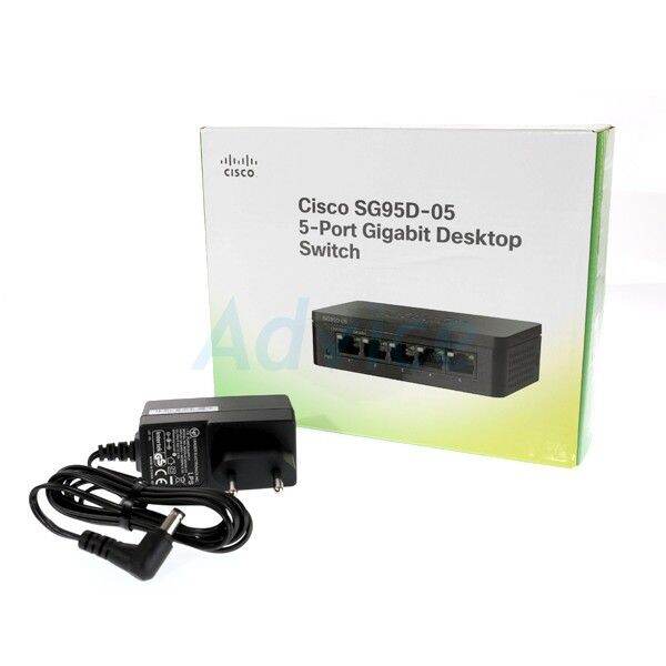 best-seller-switch-hub-สวิตซ์ฮับ-cisco-5-ports-sg95d-05-as-gigabit-port-warranty-5-y-ที่ชาร์จ-หูฟัง-เคส-airpodss-ลำโพง-wireless-bluetooth-คอมพิวเตอร์-โทรศัพท์-usb-ปลั๊ก-เมาท์-hdmi-สายคอมพิวเตอร์