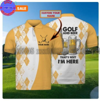 2023 Golf Skull Golf Clubs Happy Golf Colorful Golf Mens and Womens High Quality Full sublimation Quick Dried Polo Personalized p-1585 (private chat free custom name&amp;logo) New polo shirt