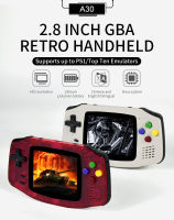 2022ล่าสุดเกมคอนโซล Retro GBA มือถือรุ่นล่าสุดเครื่องเล่นเกม SFC หน้าจอ2.8นิ้ว IPS