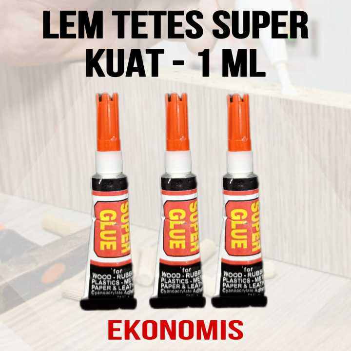 Lem Tetes Super Kuat Power Instant Glue Glu Serbaguna Korea Jepang Model Korea Cepat Kering