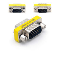 ใหม่ DB15 15 ขา VGA ชาย - ชายสำหรับ Serial Serial Port ขั้วต่อ VGA อะแดปเตอร์ VGA หัวแปลงชาร์จไฟขายส่ง