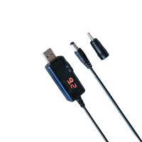 DC 5V to DC 9V12V USB Voltage Step Up Converter Cable Boost Chargers USB Power Charge DC5.5/3.5mm Router Light Cat Cable