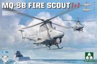 พลาสติก โมเดล ประกอบ  takom สเกล1/35 MQ-8B FIRE SCOUT 1+1(1กล้องมี2ตัว)