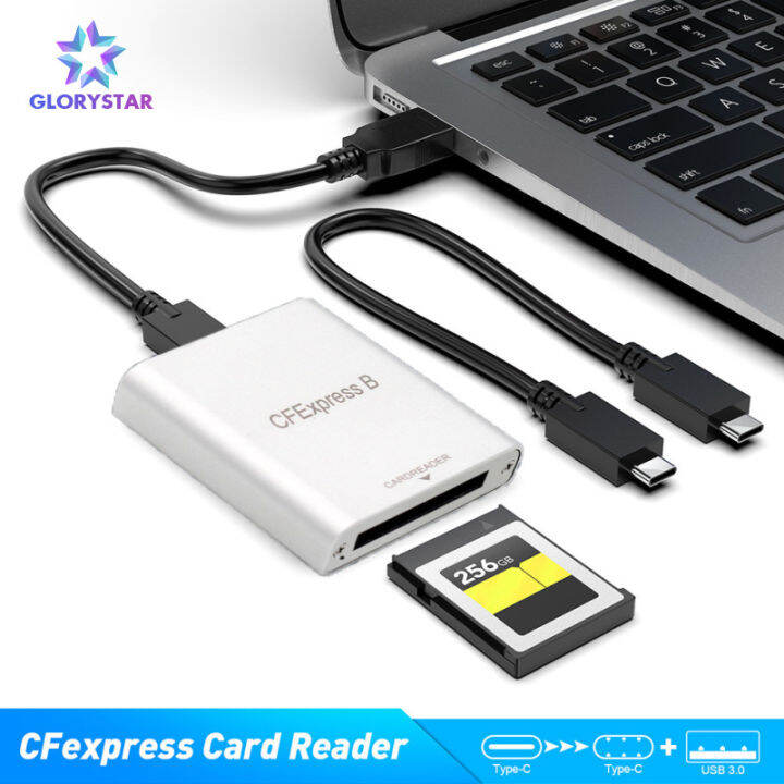 Cfexpress Adaptor Kartu Memori Pembaca Kartu Tipe B Pembaca Kartu Usb3 ...