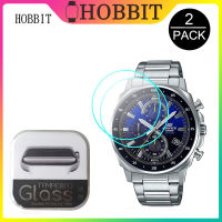 กระจกกันระเบิดสำหรับ Casio EDIFICE EQS-800BCD EQS-900BCD EFV-600D EFR-571DB 2ชิ้น,กระจกนิรภัย9H 571D