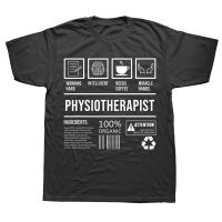 Therapy Graduation Physiotherapist T Shirts Cotton Streetwear Short Sleeve Birthday Gifts Summer Style T-shirt Mens Clothing XS-4XL-5XL-6XL