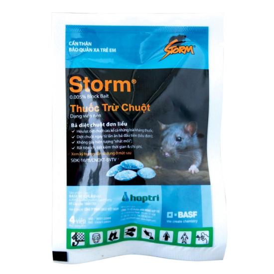 Hcmthuốc diệt chuột storm gói 4 viên - ảnh sản phẩm 1