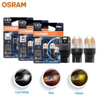 OSRAM อัพเกรด LED T20 W21W WY21W W21/5W ไฟเลี้ยว7440 7443 Ledriving SL Advance LED รถย้อนกลับเบรคหยุดหลอดไฟ2X