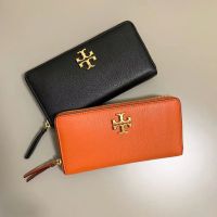 2023 new TOR Ladys leather Long woven wallet