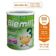 Sữa bột sinh học Blemil Plus 3 nhập khẩu Tây Ban Nha 800g