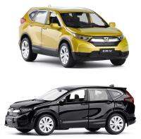 จำลอง1:32ดึงกลับ Honda CRV รถโลหะผสม,6เปิดประตูเพลงแฟลชของเล่นรถโมเดล,โลหะ Diecast,จัดส่งฟรี