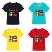 เสื้อยืดแขนลำลองขาสั้นของ Banban เสื้อยืดวัยรุ่น Garten