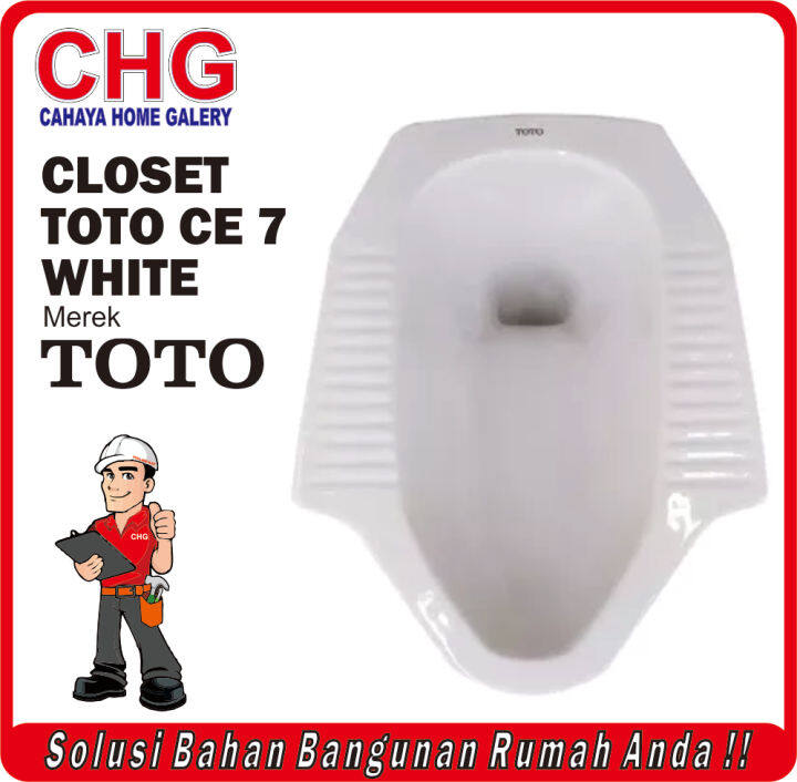 KLOSET JONGKOK TOTO CE7 | Lazada Indonesia