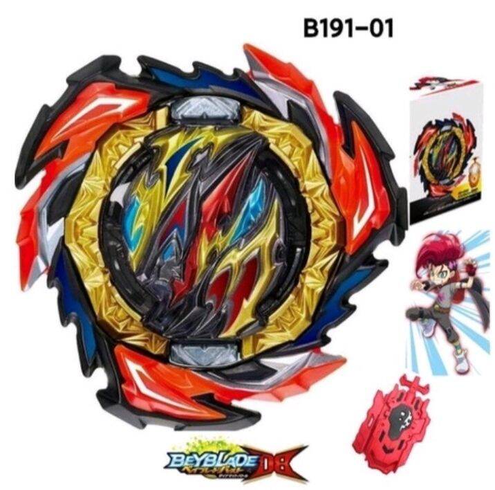 Ready Stock !!! B-191-01 Dangerous Belial Beyblade Burst DB Dynamite ...