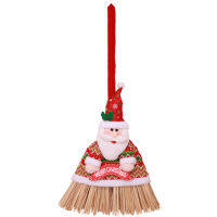 Christmas Decoration Broom Set Doll Broom for Home Decoration New Year Festival Supplies