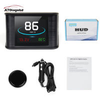 ใหม่ Hud T600 GPS OBD คอมพิวเตอร์รถความเร็วโปรเจคเตอร์ดิจิตอล S Peedometer แสดงการบริโภคน้ำมันเชื้อเพลิงวัดอุณหภูมิเครื่องมือวิเคราะห์