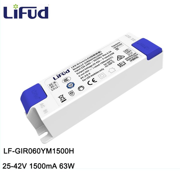 lifud-60w-แหล่งจ่ายไฟไดรเวอร์-led-1500ma-dc-25-42v-63w-ac220-240v-แผง-lf-gir060ym1500h-ลง-ไดรเวอร์ไฟ-led-ติดตาม