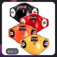 Twins Belly  Pads BEPL2 ( Size S,M,L,XL) Genuine Leather Protector for Training MMA K1เป้าท้อง ทวินส์ สเปเชี่ยล ทำจากหนังแท้