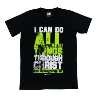 New Classic Series I Can Do All Things V1 Black Unisex T-Shirt T shirt for men