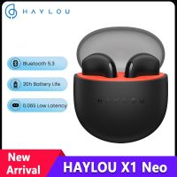 หูฟัง Haylou X1หูฟังไร้สาย Neo ของแท้หูฟังบลูทูธ5.3หูฟังเกม TWS หูฟังบลูทูธเวลาแฝงต่ำหูฟังเอียร์บัดแบบเพลง Hifi ควบคุมด้วยระบบสัมผัส