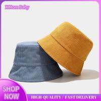 หมวกแก๊ปใส่ตกปลาผ้าลูกฟูกหมวกชาวประมง Topi Bucket X แฟชั่นเด็กทารกแม่