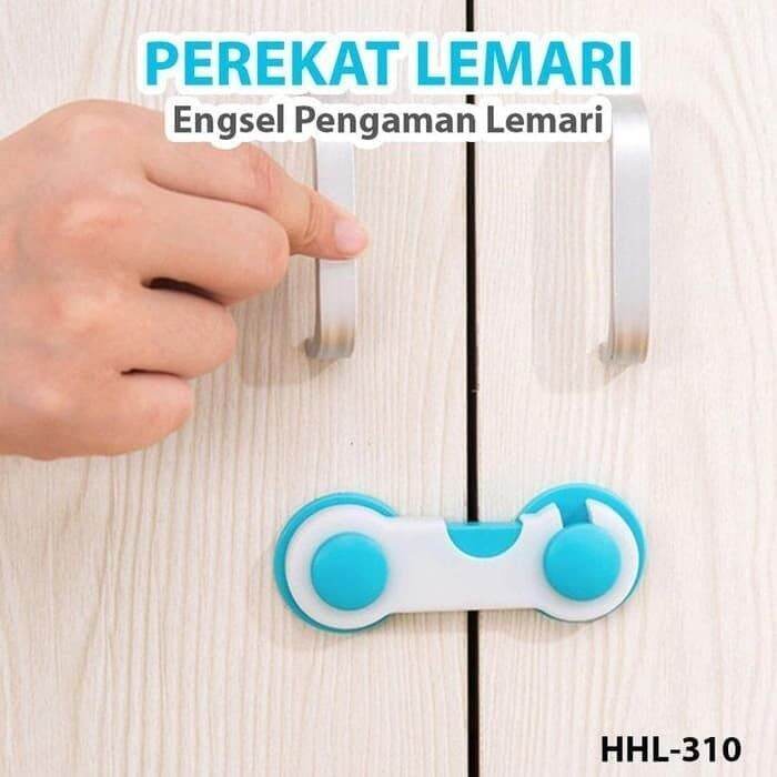 Alat Pengaman Pintu Kunci Penahan Laci Pengunci Lemari Kulkas Baby