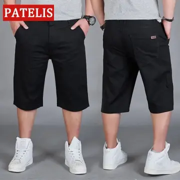 Mens Cropped Pants Athletic Sweatpants Casual Hip Hop 3/4 Trousers | eBay