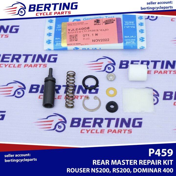 REAR MASTER REPAIR KIT MAJOR Rouser NS200 200NS RS200 Dominar 400 Genuine YJL04008 Lazada PH