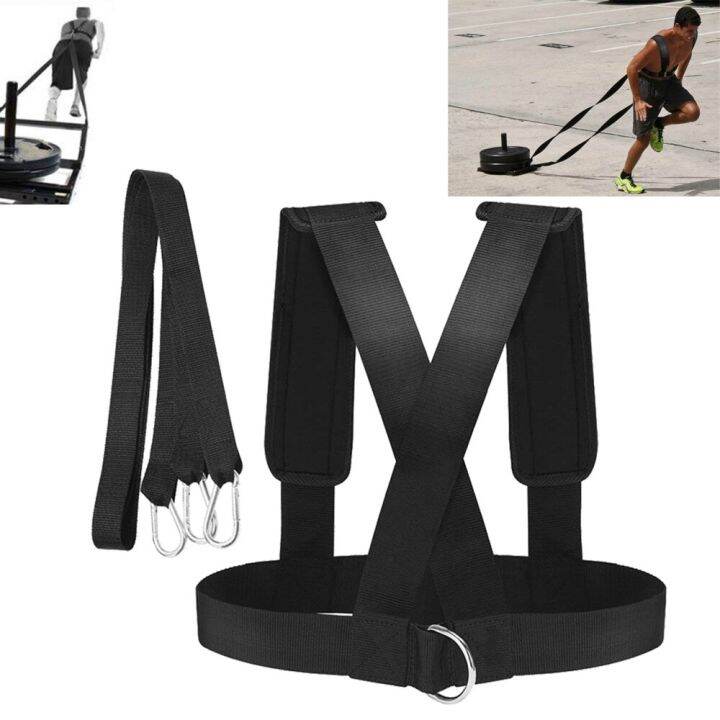 Sled Harness Fitness Resistance Training Strap Speed Exercise Shoulder