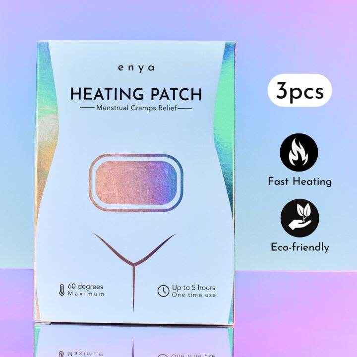 Enya NonMedicated Menstrual Heating Patch for Menstrual Cramps Relief