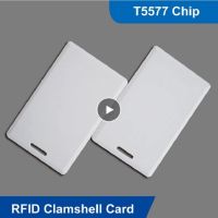 T5577 EM4305การ์ดเปล่าชิป RFID การ์ด125กิโลเฮิร์ตซ์สำเนาเขียนซ้ำได้เขียนได้เขียนใหม่ได้125กิโลเฮิรตซ์ RFID T5577หนาที่สามารถเขียนได้