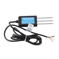 1 PCS Transmitter Rs485/Analog Soil Moisture Temperature and Humidity Sensor ABS