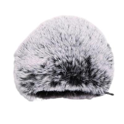 Furry Microphone Sleeve Furry Portable Wind Shield Microphone Sleeve Portable Windshield Mic Cover Accessories for Condenser Microphones superbly