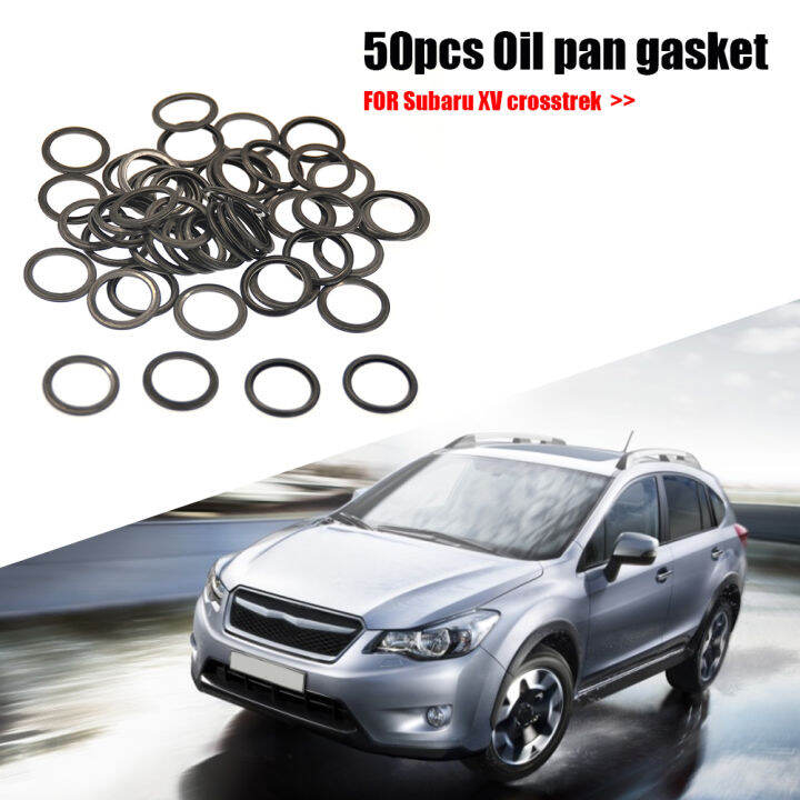 practical-oil-pan-gaskets-engine-oil-drain-plug-seal-rings-for-subaru-crossrek-auto-replacement-parts