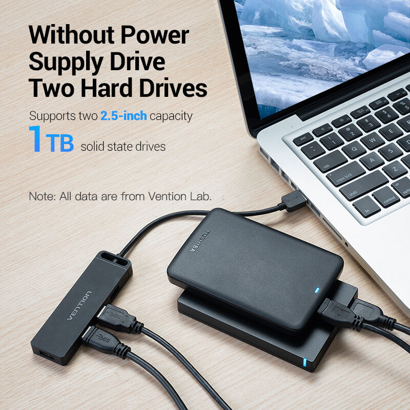 Vention Usb 3.0集线器5端口Penyesuai Mikro Usb Kuasa Pelbagai Usb 3.0拆分器Berkelajuan Tinggi Otg untuk Macbook Pc计算机Riba Akesori计算机适配器Usb Hab Usb 3.0适配器Usb端口多集线器