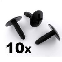 10x For VW Volkswagen T5 Transporter LT Headlight Engine Battery Grille Cover Screws