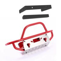 Metal Front Bumper for Traxxas TRX4 Bronco Chevrolet K5 Defender Axial SCX10 III 1/10 RC Crawler Car Upgrade Parts