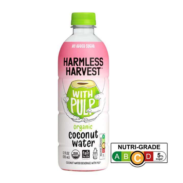 Harmless Harvest Coconut Water With Pulp 355ML Lazada Singapore
