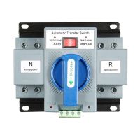 2P 63A 230V MCB Type Dual Power Automatic Transfer Switch Rated Voltage 230V Rated Frequency 50/60Hz