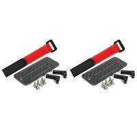 2X Carbon Fiber Battery Tray ESC Receiver Mount for Axial SCX10 Capra 1/10 RC Car Chassis Lower Center of Gravity Rails