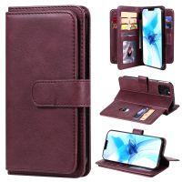 ◄✼℗ leather caseFlip Wallet Case For Xiaomi Mi 10 Lite Pro Mi10 Mi10Lite 10Pro Leather Cover 10 Cards Strap Holder Phone Coque