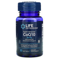 Life Extension Super Ubiquinol CoQ10 with Enhanced Mitochondrial Support Softgels