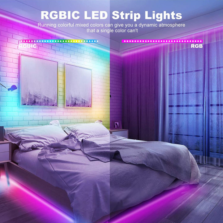 dreamcolor-led-strip-light-bluetooth-music-app-control-rainbow-rgb-ws2811-waterproof-tira-flexible-luces-for-home-luz-party-fita