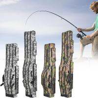 ETXDurable Oxford Fishing Bag Pole With Rod Holder Three Layer Waterproof Storage Bags Outdoor Fishing Accessories Carp Peche Goods