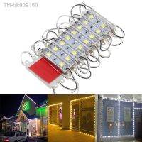 ▼✑☎ 20Pcs/lot Mini Led Module DC 12V 5054 2LED Modules Waterproof Backlight for Advertisement light Design Brighter Than 5050 3528