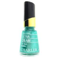 Charlee Nail Polish ยาทาเล็บชาลี 15 ml. สีมุกผสมกากเพชร เบอร์ 206