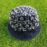 High Version Bucket Hat Chrome Heart Denim Cross Metallic Autumn 2021