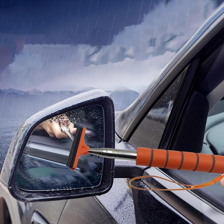อุปกรณ์ปัดน้ำฝนกระจกมองหลังรถ-ccgood-อุปกรณ์น้ำยาทำความสะอาดกระจกรถแบบพับเก็บได้อเนกประสงค์