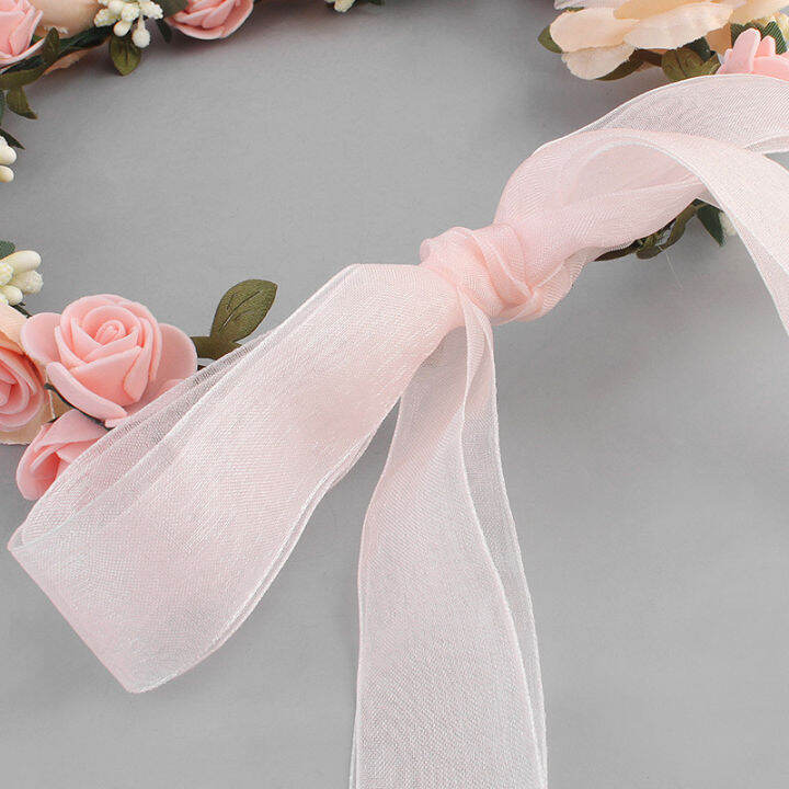 floral-crown-accessories-women-band-girl-headband-ribbon-flower-wreath-bride