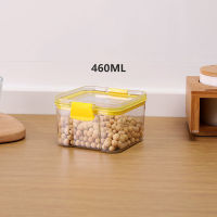 46070095013001800ml Transparent Plastic Sealing Storage Box Space Saving Stackable Food Container Home Kitchen Organizer